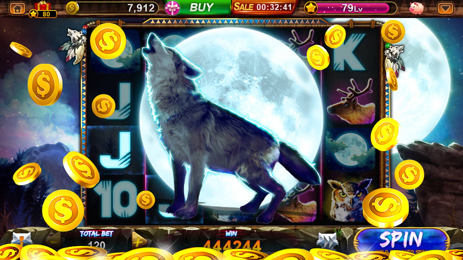 JILI7 App Interface - Game Selection